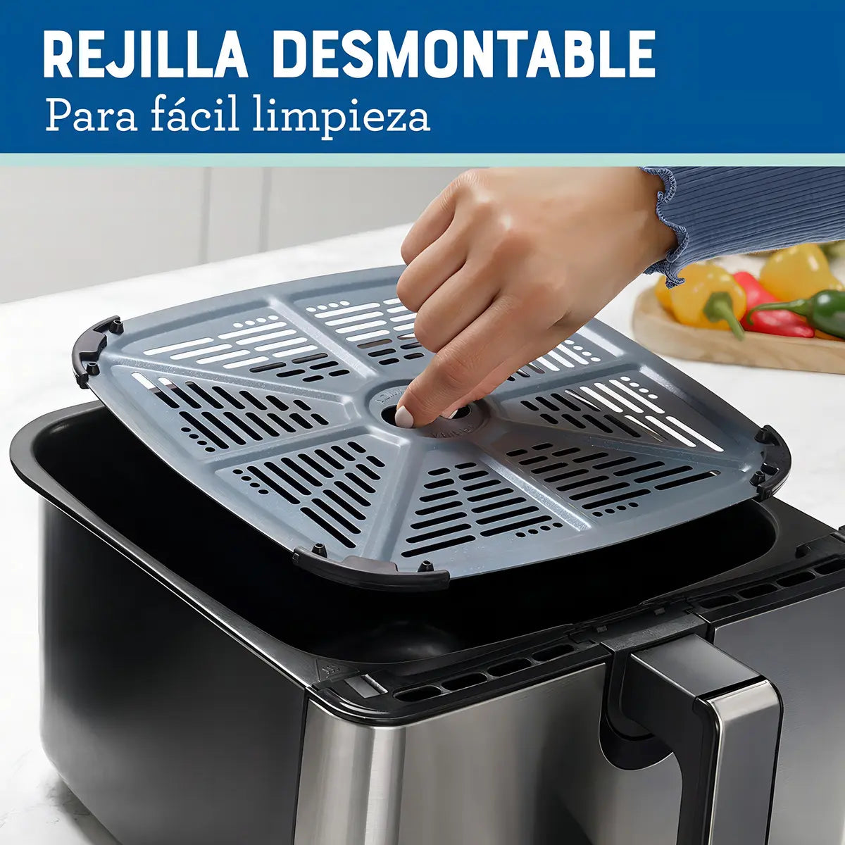 Air Fryer OSTER Freidora de aire 9 Litr
